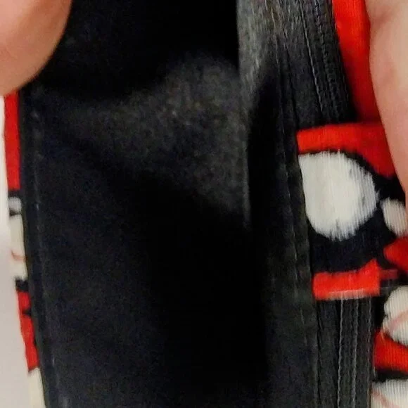 Vera Bradley RFID Wallet Wristlet in Playful Penguins Red - Picture 7 of 13